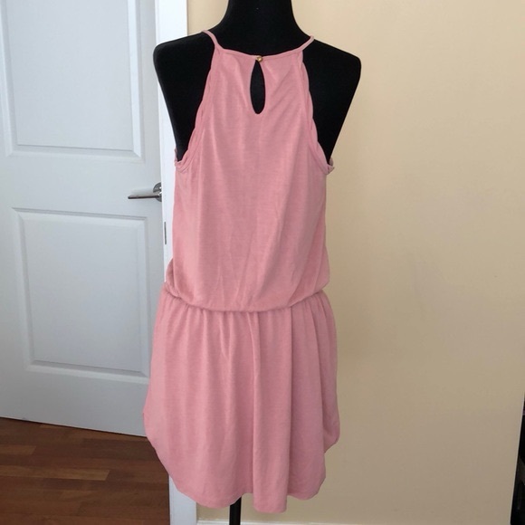 NAKED ZEBRA sleevesless dress in Pink - Picture 2 of 7